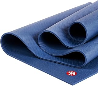 Manduka PRO Yoga Mat - 1 Teacher Recommended, Grippy Textured 6mm ultra-dense, Hot Yoga Workout, Studio at Home Pilates